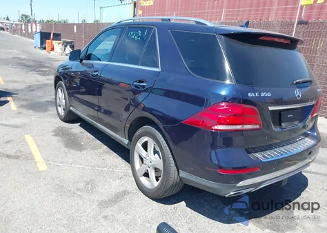 2016 Mercedes-Benz Gle 350 4Matic from USA, damaged, VIN 4JGDA5HB6GA684201